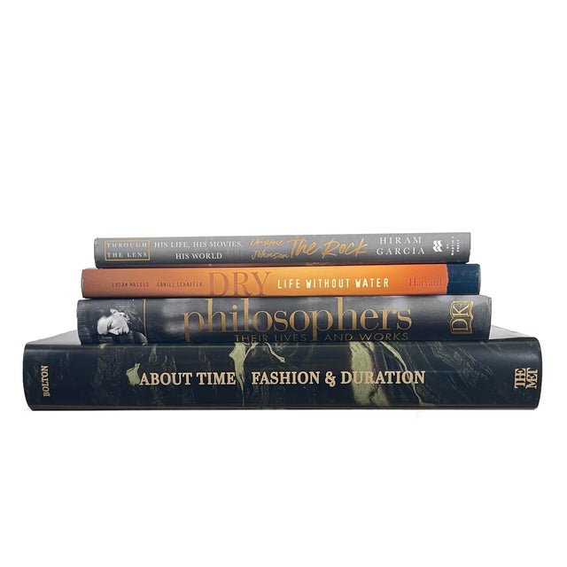Modern Godiva ColorStak, S/4. Features a blend of four authentic hardback books published 1990-Present all displayed in a...