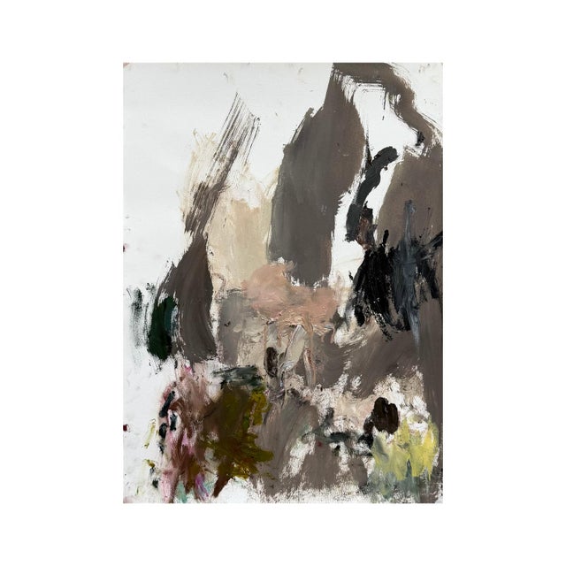 24 x 18 inches, mixed media on archival paper oil paint signed on the front signed, titled, and dated on the back