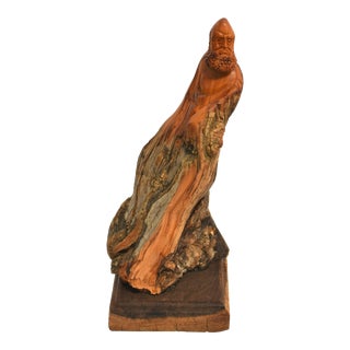 Damo Bodhidharma in Fragrant Camphor Wood For Sale