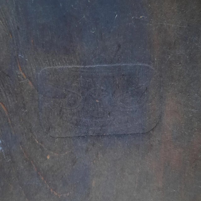 Brown Desk Chair by W. Baumann, 1930s For Sale - Image 8 of 9