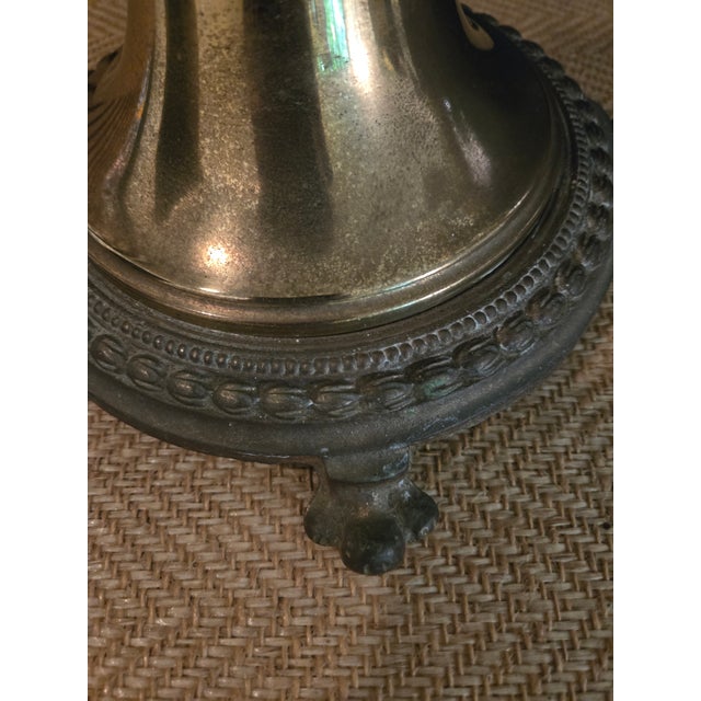1950s Neo Classical Brass Stiffel Style Table Lamp For Sale - Image 5 of 10
