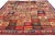 Mid-Century Modern Vintage Persian Lori Checkerboard Rug - 06'02 X 08'09 For Sale - Image 3 of 9