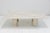 Angelo Mangiarotti Travertine Coffee Table by Angelo Mangiarotti for Up & Up, 1970s For Sale - Image 4 of 12