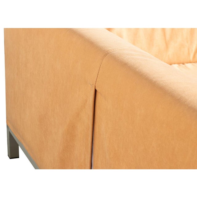 Light Yellow 4-Seater Sofa Bed from Bonaldo, 1982 For Sale - Image 8 of 14