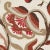 Schumacher Schumacher Alexandra Vine Linen Fabric in Natural & Spice For Sale - Image 4 of 6