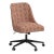 Selby Office Chair in Geo Tooth Blush For Sale