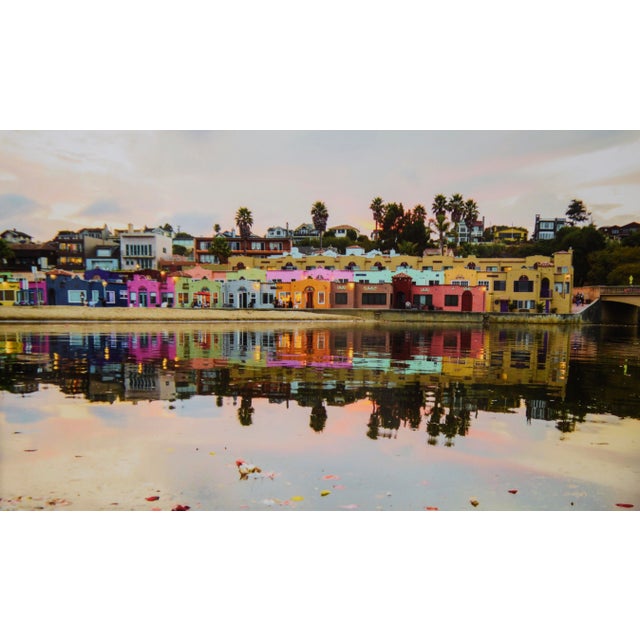 Photorealism Capitola, California Venetian Hotel Color Photograph by John F. Hunter For Sale - Image 3 of 6