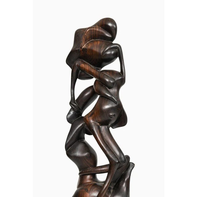 Wooden Sculpture, 20th Century For Sale - Image 6 of 7