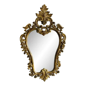 Italian Gilt Wood Wall or Console Mirror. Pier, Commode Mirror