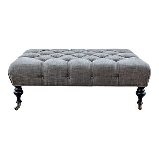 Contemporary Serena and Lily Essex Ottoman/Coffee Table For Sale