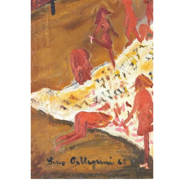 Oil on canvas realized by sirio pellegrini in 1965. Hand signed and dated. Good conditiion. Sirio pellegrini, born in rome...