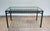 Glass and Black Metal Table, 2010s For Sale - Image 4 of 7