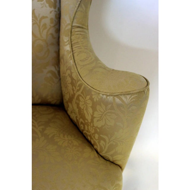 18th century English Georgian Petite Wingback Chair For Sale In Savannah - Image 6 of 11