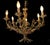 Vintage Chandelier in Metal For Sale - Image 11 of 11