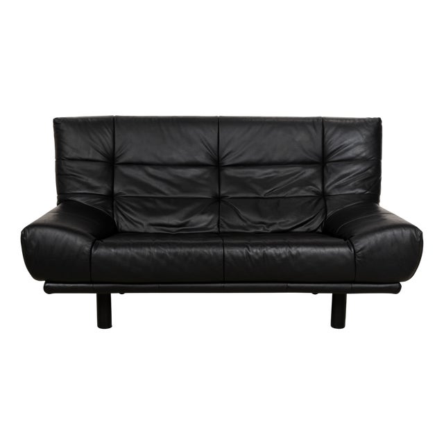 BMP Leather Two-Seater Sofa by Rolf Benz For Sale