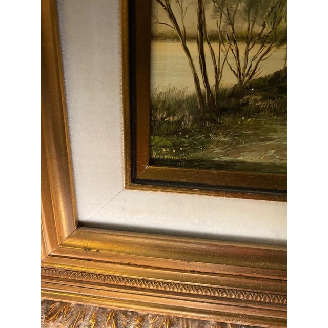 Hendrik Breedveld, The Fisherman's Boat, Oil on Wood For Sale - Image 6 of 9