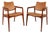 Set of Two ( 2 ) Model 132 Accent Chairs by Sigvard Bernadotte for France & Son France & Daverkosen Sold by John Stuart, Denmark, C. 1953 For Sale