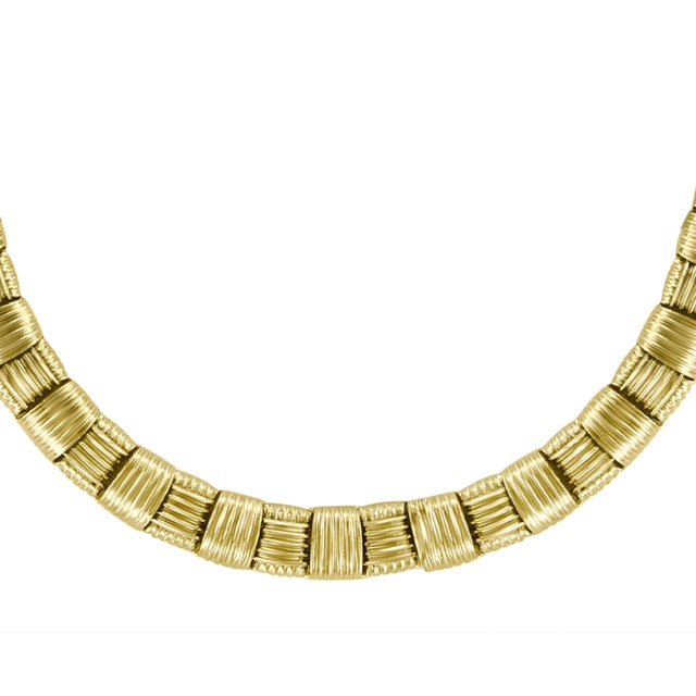 Roberto Coin Appassionata Necklace in 18 Karat Gold 70 Grams and Diamonds For Sale - Image 18 of 18