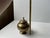 Metal Art Deco Italian Tea Jar in Hammered Brass, 1940s For Sale - Image 7 of 9