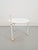Bogen White Table by Tord Björklund for Ikea – 1986 White metal folding table with round wheels, designed by Tord...