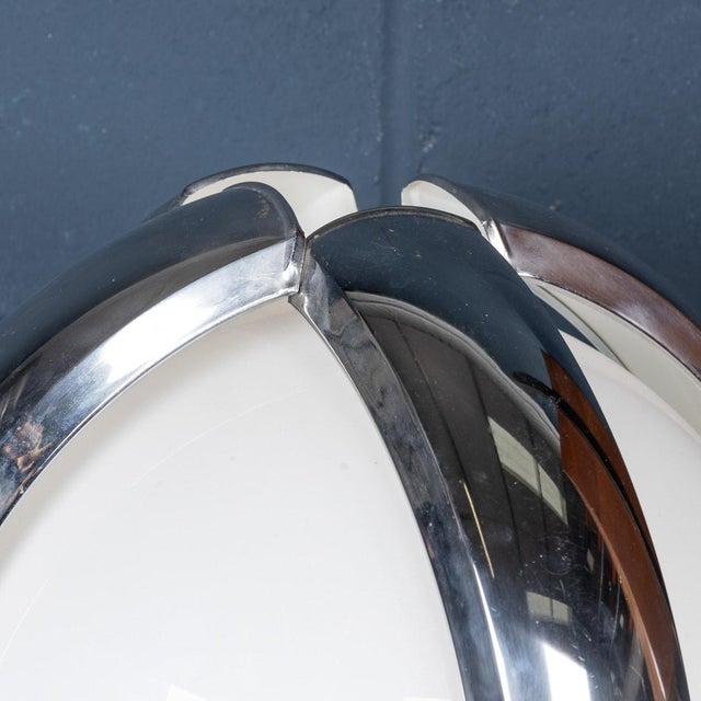 20th Century Italian Space Age Floor Lamp with Hand Blown Venetian Glass, 1970 For Sale - Image 17 of 18