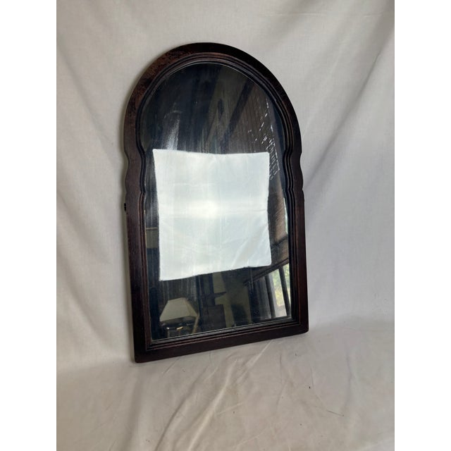 Antique Queen Anne Style Mirror For Sale In Chicago - Image 6 of 6