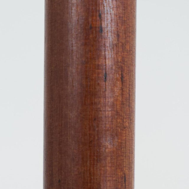 Mid-Century Modern Floor Lamp in Teak and Brass, 1960s For Sale - Image 6 of 9