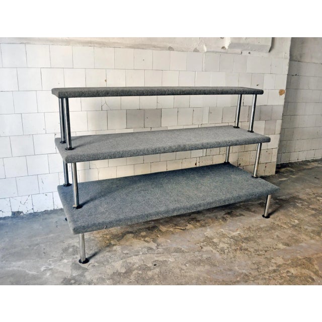 Mid-Century Modern Long and Wide Talponia Bench by Roberto Gabetti & Aimaro Isola for ARBO, 1969 For Sale - Image 3 of 9