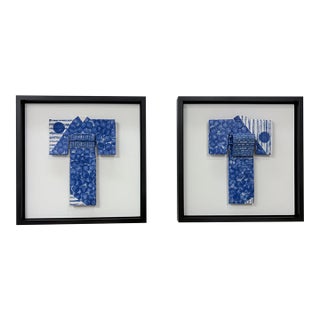 One of a Kind Japanese Kimono Ceramic Sculpture For Sale