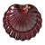 Art Deco Merlot Red Ceramic Vide-Poche from Gabriel Keramik, Sweden, 1960s For Sale - Image 9 of 9