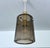 Mid-Century Modern Space Age Pendant Light in Glass from Glashütte Limburg, 1950s For Sale - Image 3 of 12