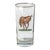Glass Set of Six Hand-Painted Horse Highball Glasses For Sale - Image 7 of 12