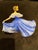 Blue Dancing Dress, Fan, Flowing Skirt Likely “Isadora” HN2938 or “Dancing Years” HN2235