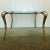 Hollywood Regency 20th Century Hollywood Regency Brass and Glass Table For Sale - Image 3 of 13