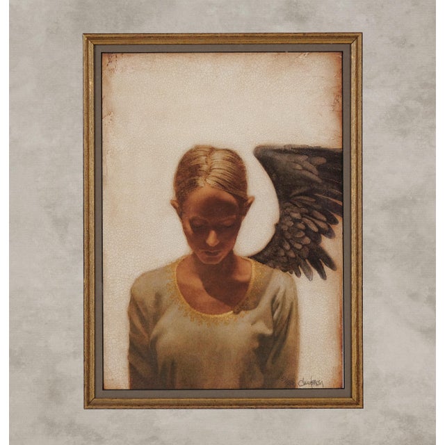 Excellent Condition 2003 Printing James C. Christensen "Sleeper, Lost in Dreams" Hand Signed and Numbered Limited Edition...