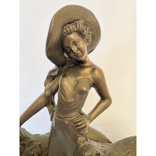 Vintage Bronze Edgar Degas Sculpture “The Aristocratic” For Sale In Boise - Image 6 of 7