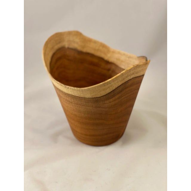 Beautiful Custom Made Natural Edge Mesquite Bowl - perfect to accessorize your home or office. Make a gorgeous statement...