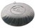 Aluminum souvenir plate depicting a downhill skier, made in Switzerland by Sigg. Executed in the Art Deco style - the...