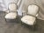 French Antique Painted Armchairs - a Pair For Sale - Image 12 of 13