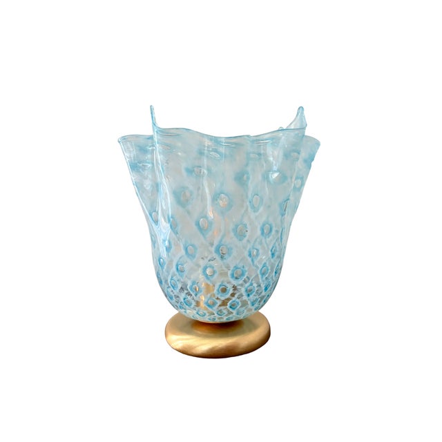 Macrame T Handkerchief Table Lamp by La Murrina Murano, 1990s For Sale - Image 14 of 14