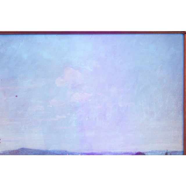 “The Fort Saint Andre in Provence” by Leon Joubert, French Barbizon Painting For Sale - Image 12 of 15