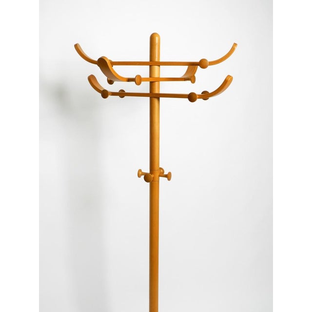 Large Beechwood Coat Rack by Aksel Kjersgaard for Odder Mobler, Denmark, 1960s For Sale - Image 4 of 18