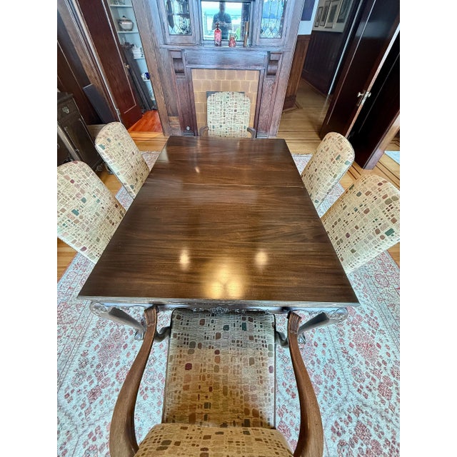 Early 20th Century Chippendale Revival Dining Set For Sale In San Francisco - Image 6 of 15