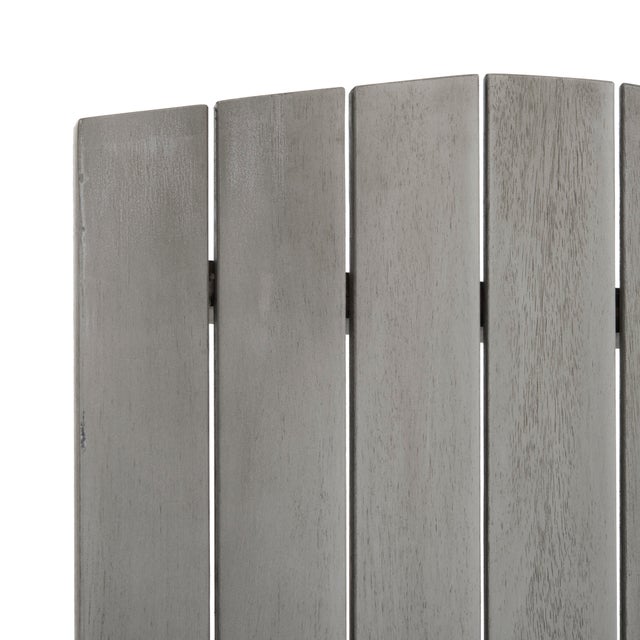 Wood Breetel Adirondack Chairs in Grey Wash - a Pair For Sale - Image 7 of 10