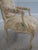 Pair of Crackle Paint Louis XV Fauteuils Armchairs For Sale In Philadelphia - Image 6 of 18
