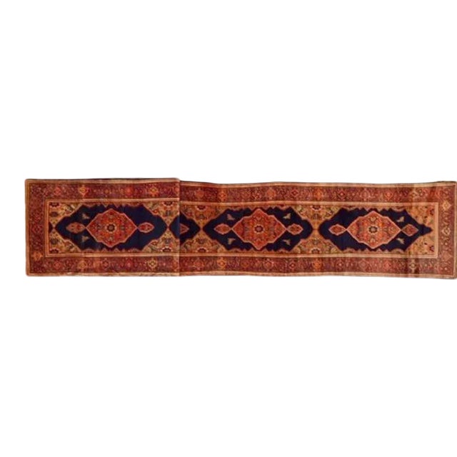 1910s Persian Mishan Malayer Palace Runner For Sale