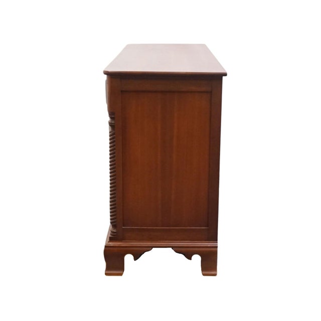 Willett Furniture Traditional Style Solid Wildwood Cherry 62" Buffet 6550 For Sale - Image 11 of 15