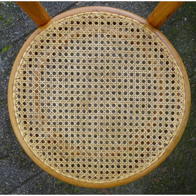 Chairs in Natural Oak by Michael Thonet for Gebrüder Thonet, Set of 4 For Sale - Image 10 of 11