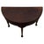 18th Century English Mahogany Demi-Lune Card Table For Sale - Image 3 of 11