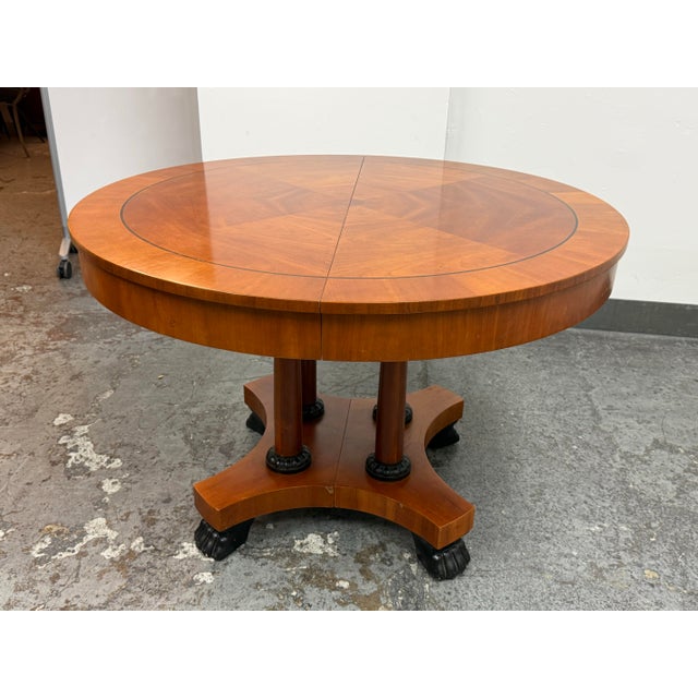 Baker Furniture Palladian Extension Dining Table + Chairs, Vintage For Sale In San Francisco - Image 6 of 18